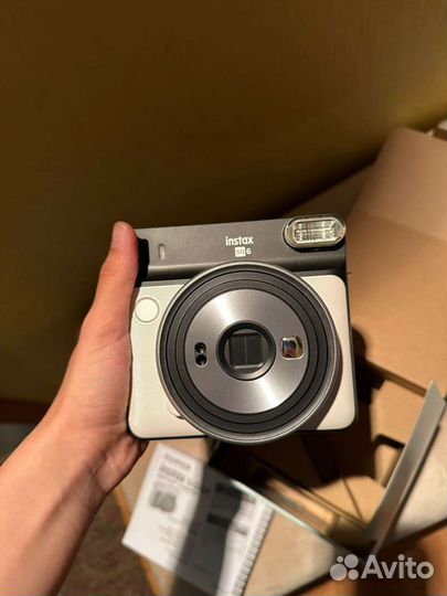 Фотоаппарат instax sq6,белый, Новый