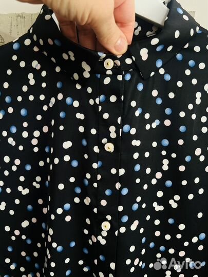 Новая Блузка, шелковая, L