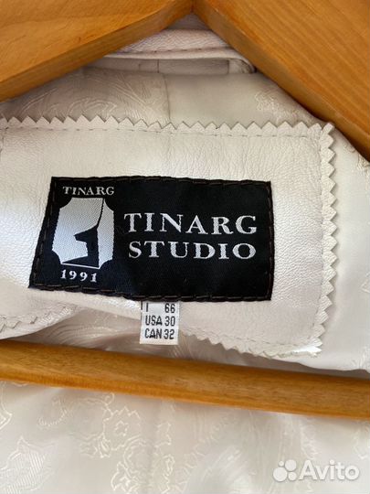 Пальто кожаное женское 7XL