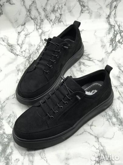 Ботинки мужские замша летние все размеры