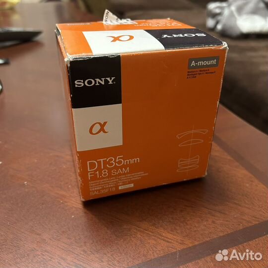 Объектив sony DT 18–55мм F3.5–5.6 SAM II