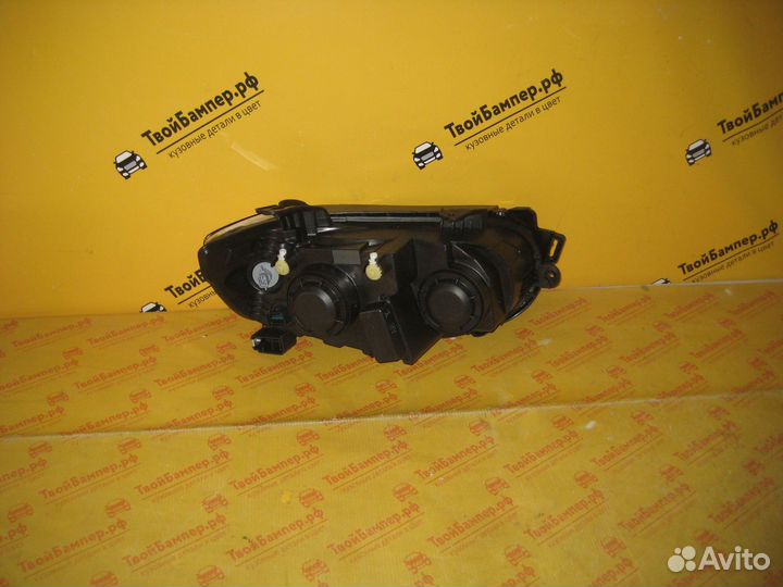 Фара левая Chevrolet Aveo т-300 хром окантовка