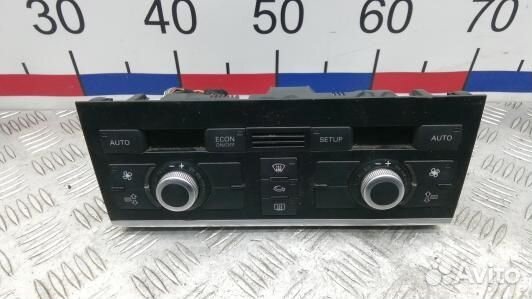 Блок управления печки и климат-контроля audi Q7 (U