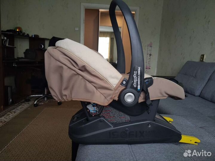 Детское автолюлька от 0 с базой isofix