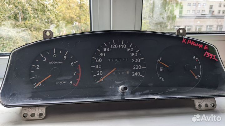 Панель приборов toyota carina e