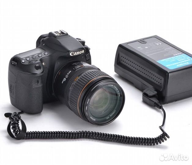 Адаптер питания Kingma LP-E6 D-Tap (каплер)