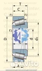 Подшипник JD9088/JD9144 John Deere аналог
