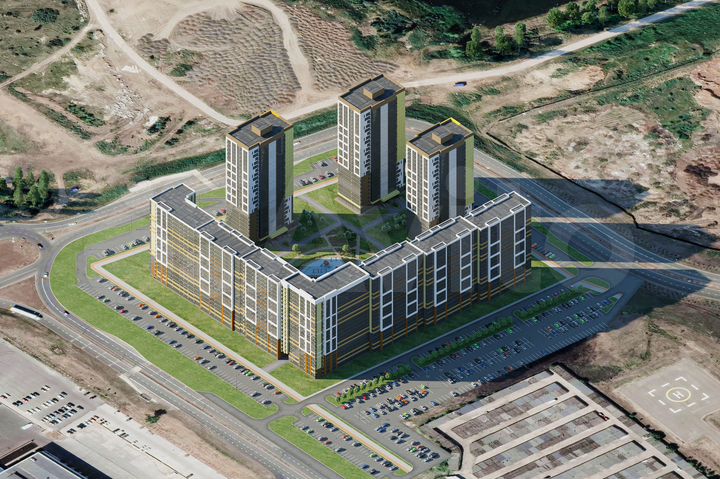 2-к. квартира, 45,3 м², 15/19 эт.