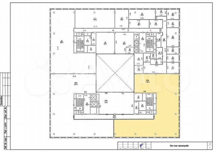 Сдам офисное помещение, 540.22 м²