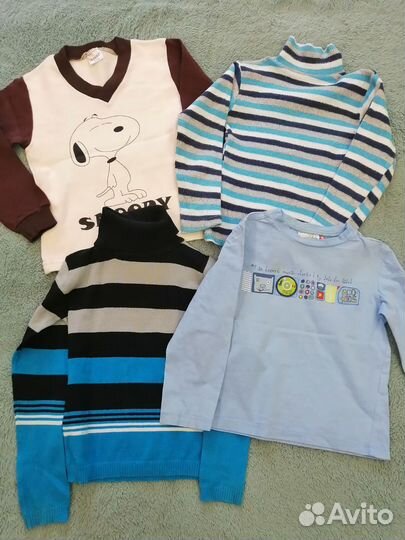 Вещи пакетом на мальчика 110-116
