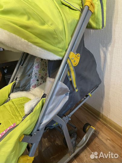 Санки-коляска Ника детям