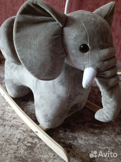 Детская качалка слоник