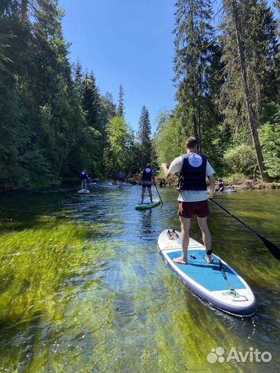 Прогулки на Сап по Оредеж