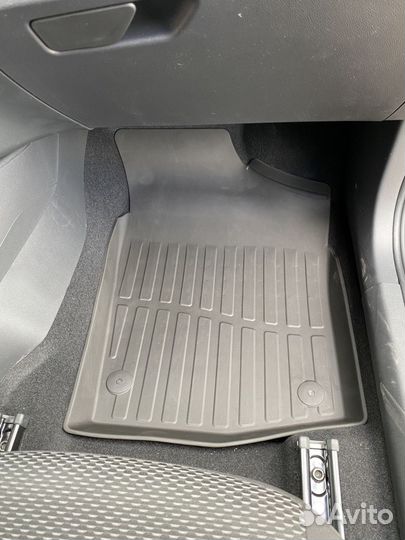 Коврики в салон Volkswagen Polo 2020-нв (новые)