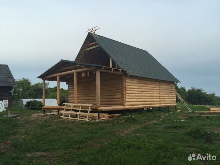 Срубы Бань домов (Промкомбинат Пустошка )