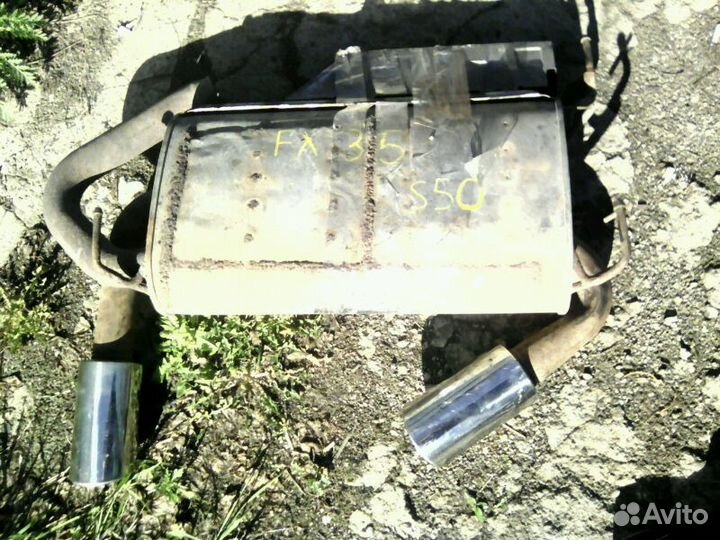 Глушитель на Инфинити FX 35