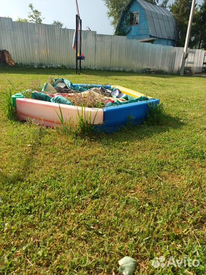 Детская песочница пластиковая