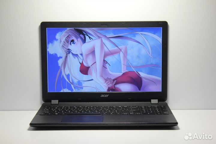 4-х ядерный бу Ноутбук Acer учёба работа дистант