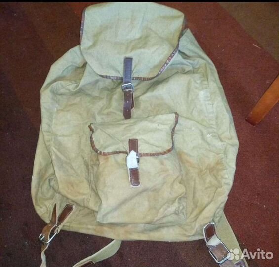 Рюкзак брезентовый СССР
