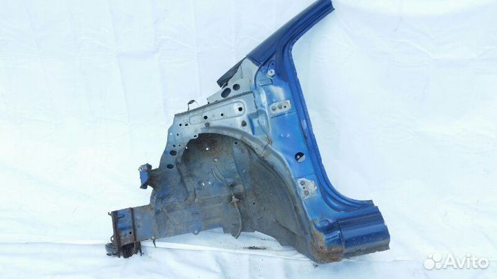 Лонжерон левый Toyota Aygo WNB10 2wztv 2007