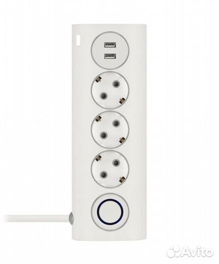 Сетевой фильтр Rombica Neo WC3U, белый (PSE-003)