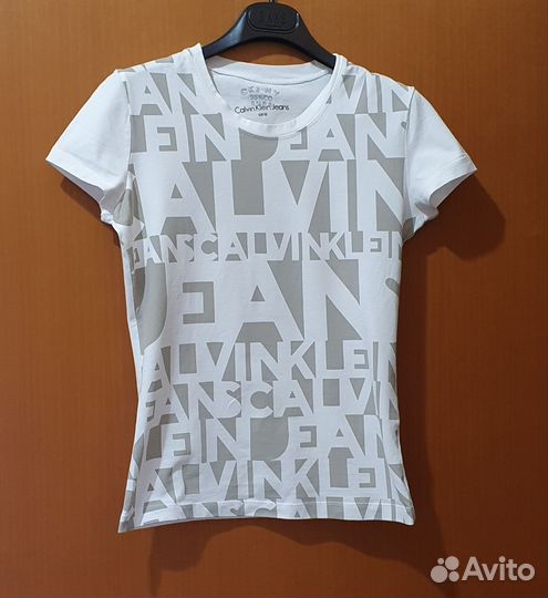Футболка calvin clein jeans женская 42-44