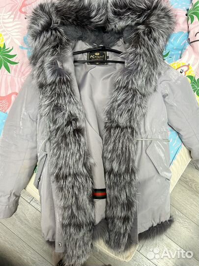 Парка зимняя женская