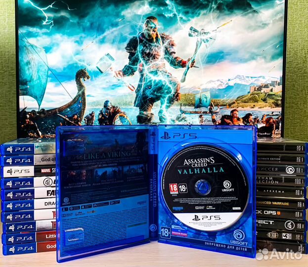 Игра Assassins Creed: Вальгалла на PS4