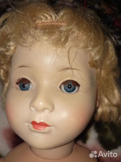 Винтажная кукла ГДР