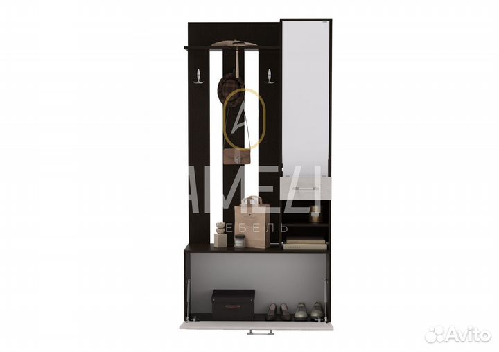 Шкаф с веашалкой и обувницей