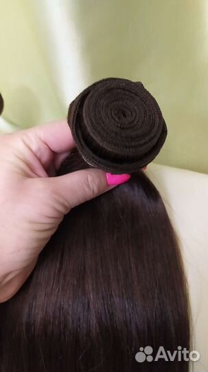 Волосы натуральные 50 см и 53 см новые
