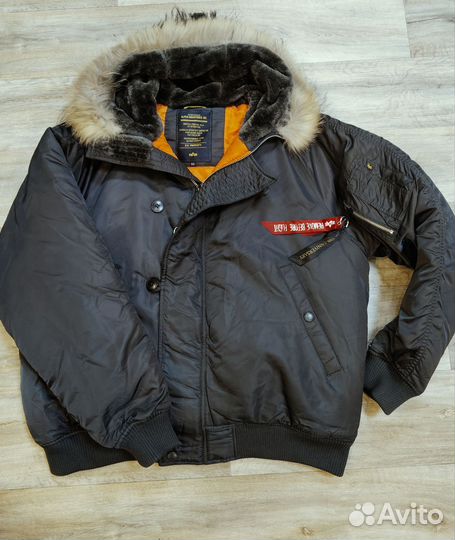 Слив. Бомбер Alpha industries на больших мужчин