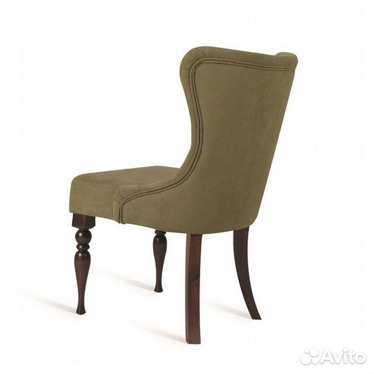 Кресло Вальс темный тон G09 - малахит. Ротанг