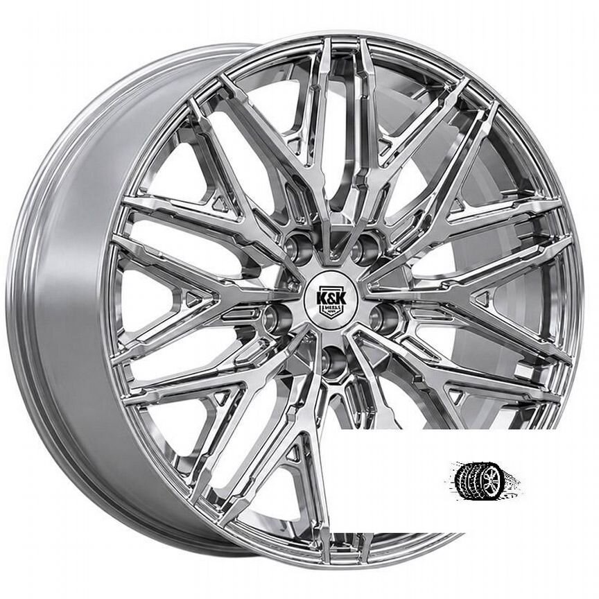 Литые диски K&K 8×R19 5×112