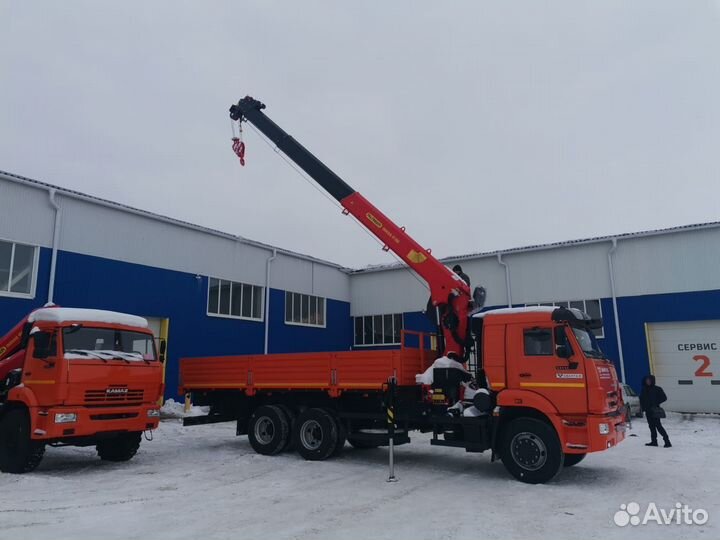 КамАЗ 65115 с КМУ, 2023