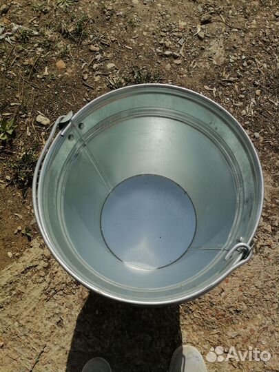 Ведра цинк и пластиковые