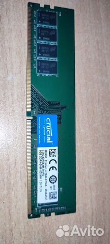 Оперативная память crucial 8 гб ddr4 2666