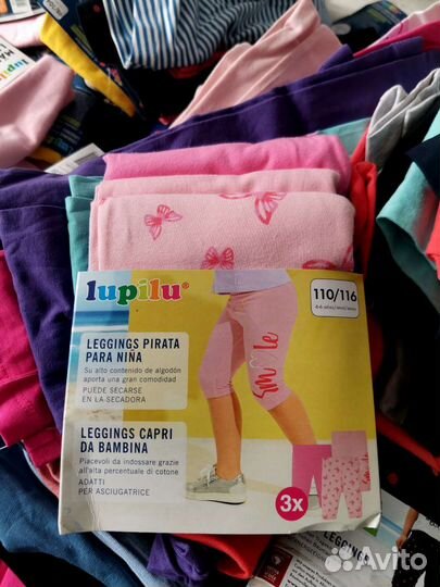 Сток оптом детские легенсы, лосины из Европы