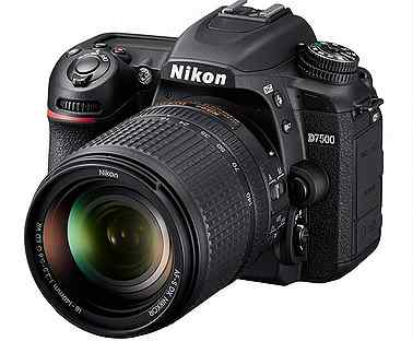 Зеркальный фотоаппарат Nikon D7500 Kit с AF-S 18-140 VR