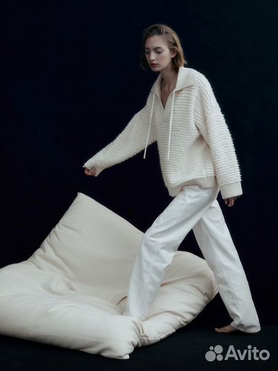 Свитер поло Massimo Dutti