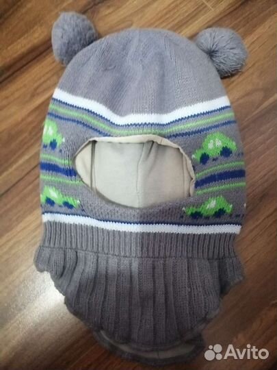 Шапки зимние на мальчика 3-5 лет