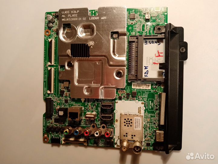 LG 55UJ670V.плата материнская