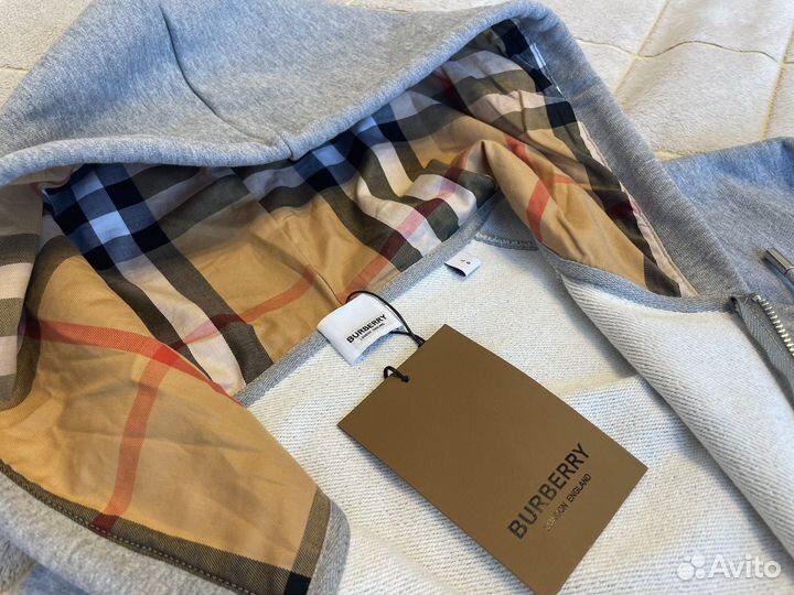 Зип худи burberry