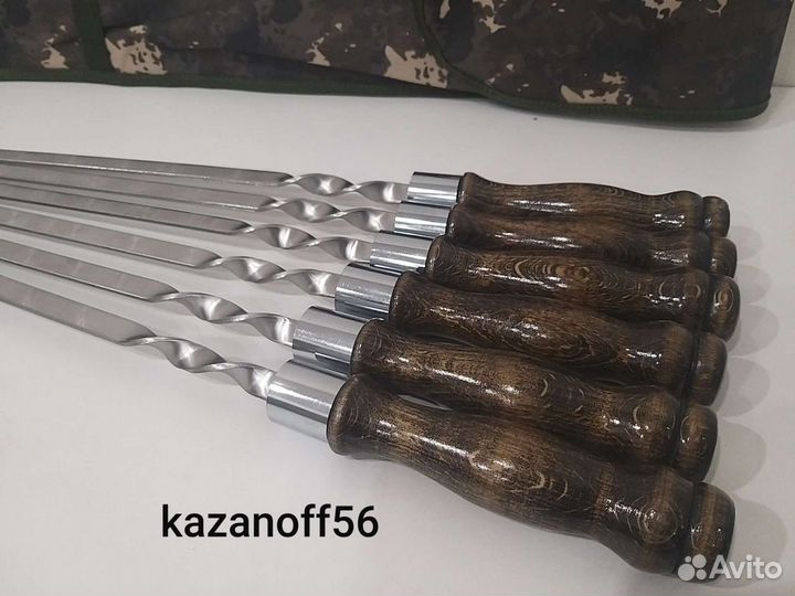 Набор шампуров в чехле / шампура