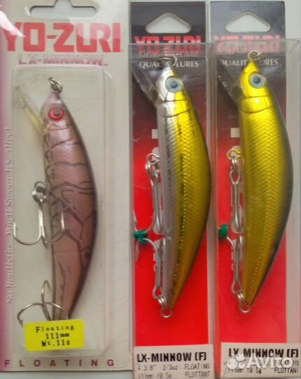 Yo-Zuri LX - Minnow R347 gscf/bs/gbl
