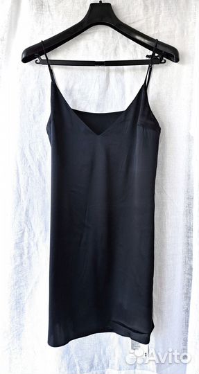 Новая комбинация Cos темно-синий шелк 42 на 46-48
