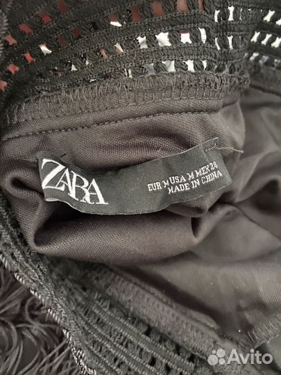 Юбка Zara с висюльками