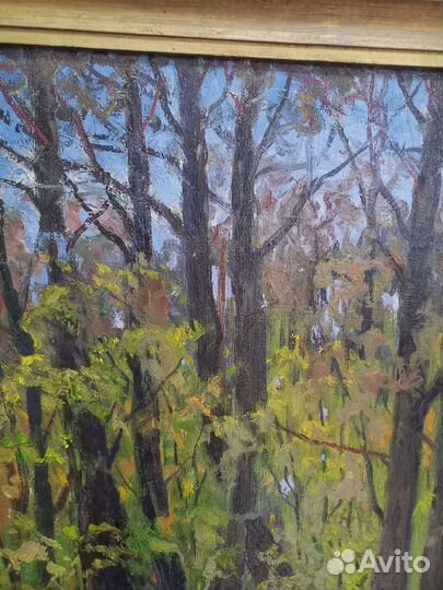 Картина Аллея Толстого Ясная Поляна худ. Матвеев