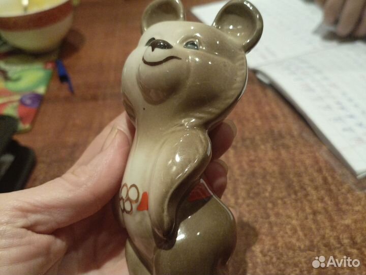 Значок олимпийский мишка