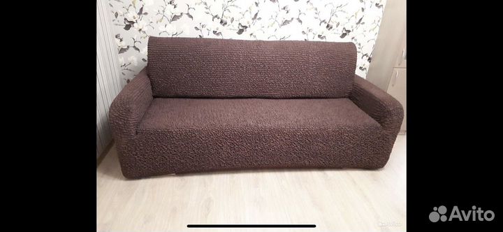 Еврочехол на трехместный диван